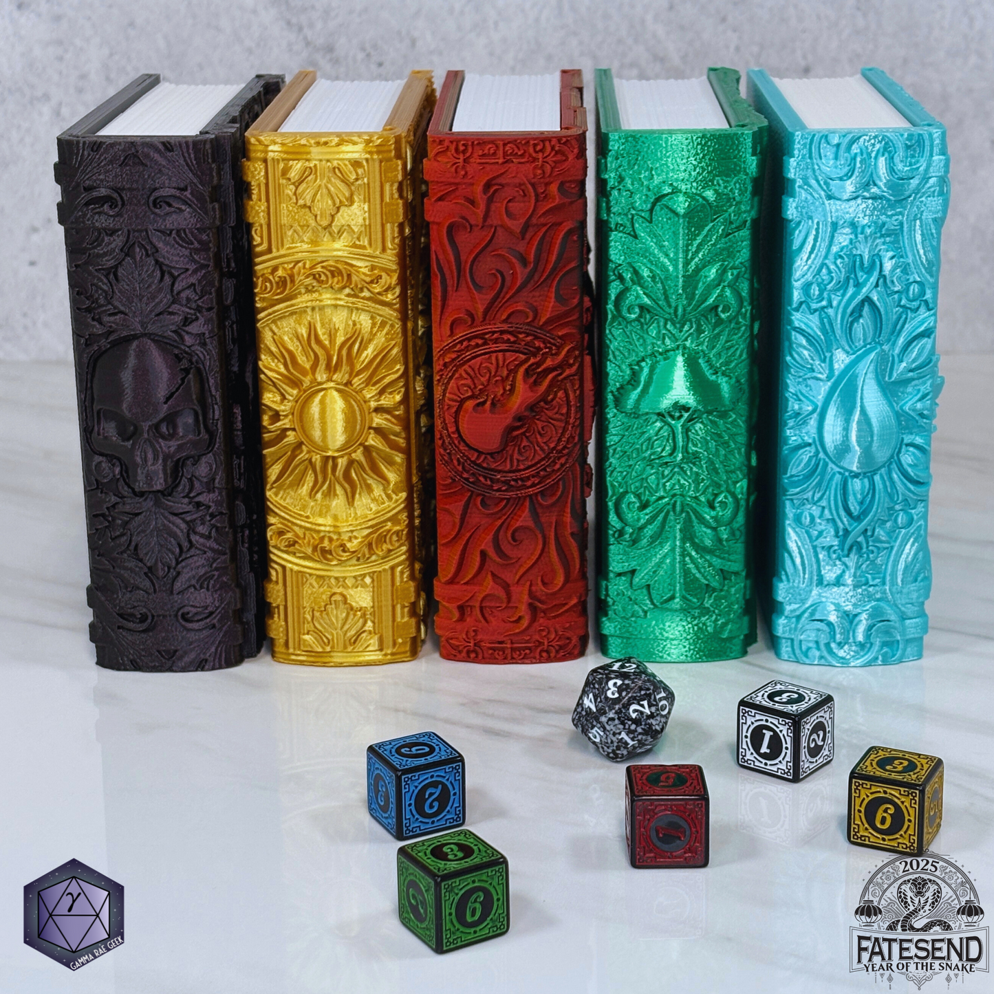 Fire Elemental Magic Storage Book