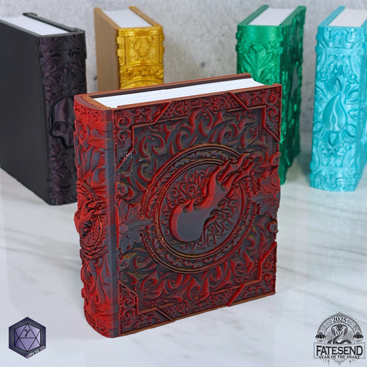 Fire Elemental Magic Storage Book