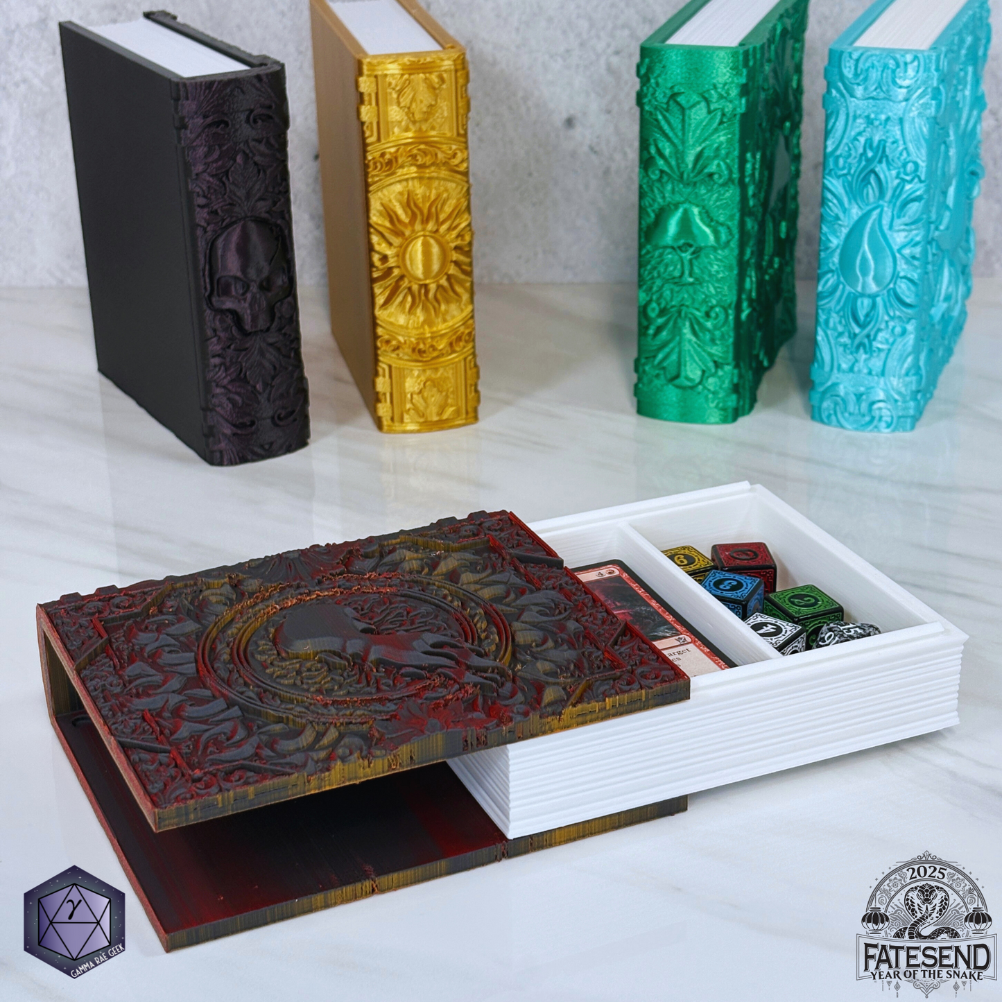 Fire Elemental Magic Storage Book