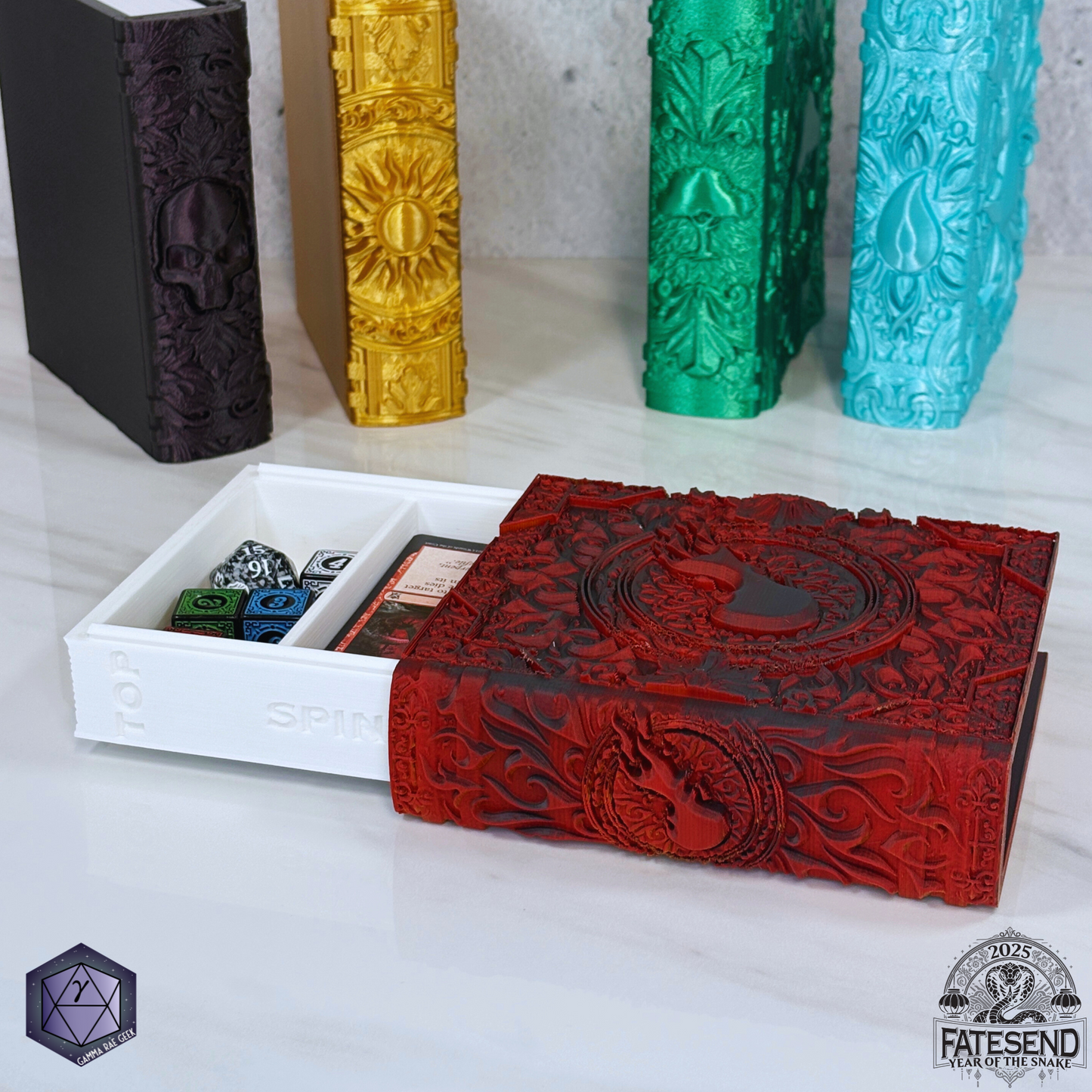 Fire Elemental Magic Storage Book