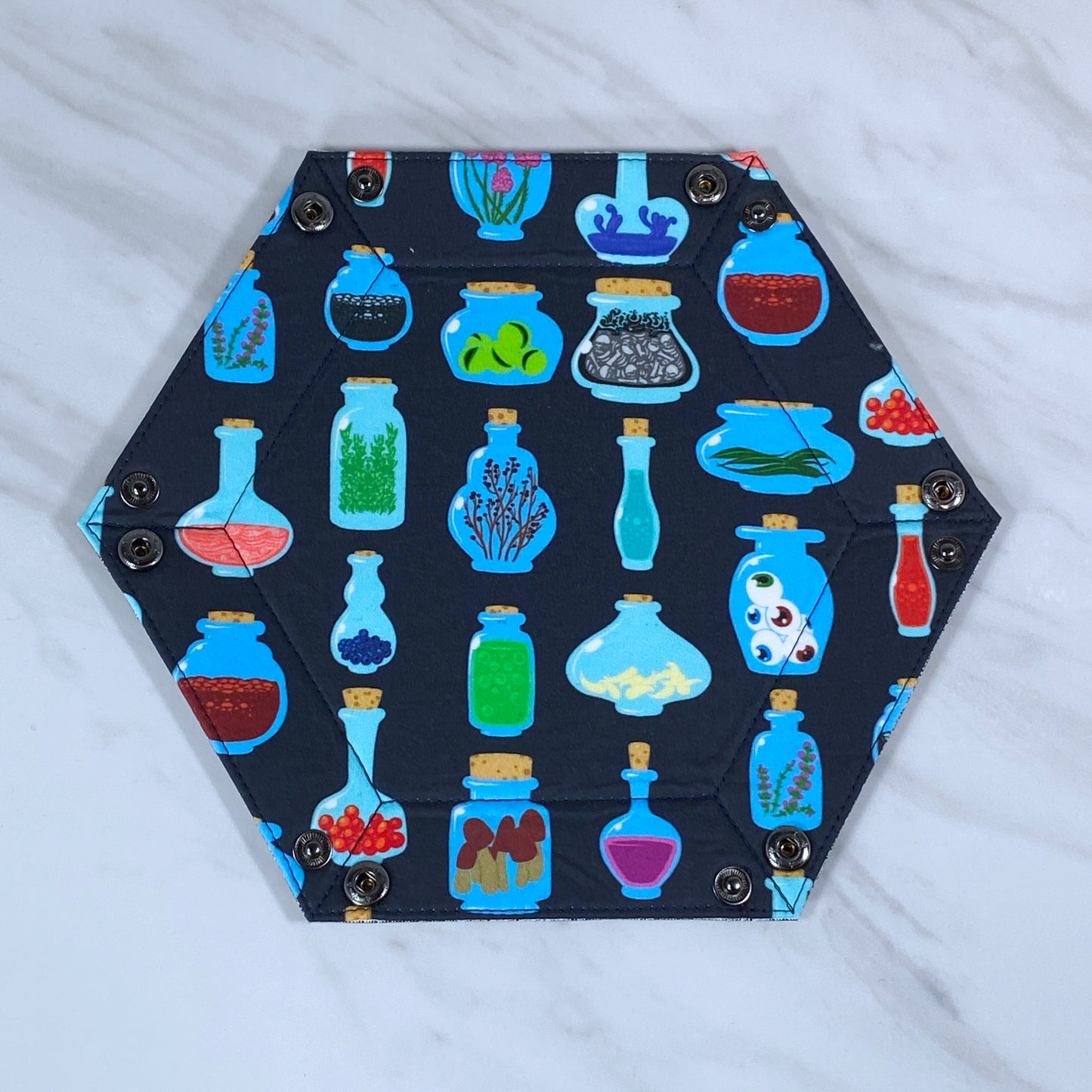 Potions Hex Snap Dice Tray