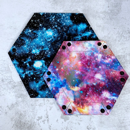 Nebula Hex Snap Dice Tray