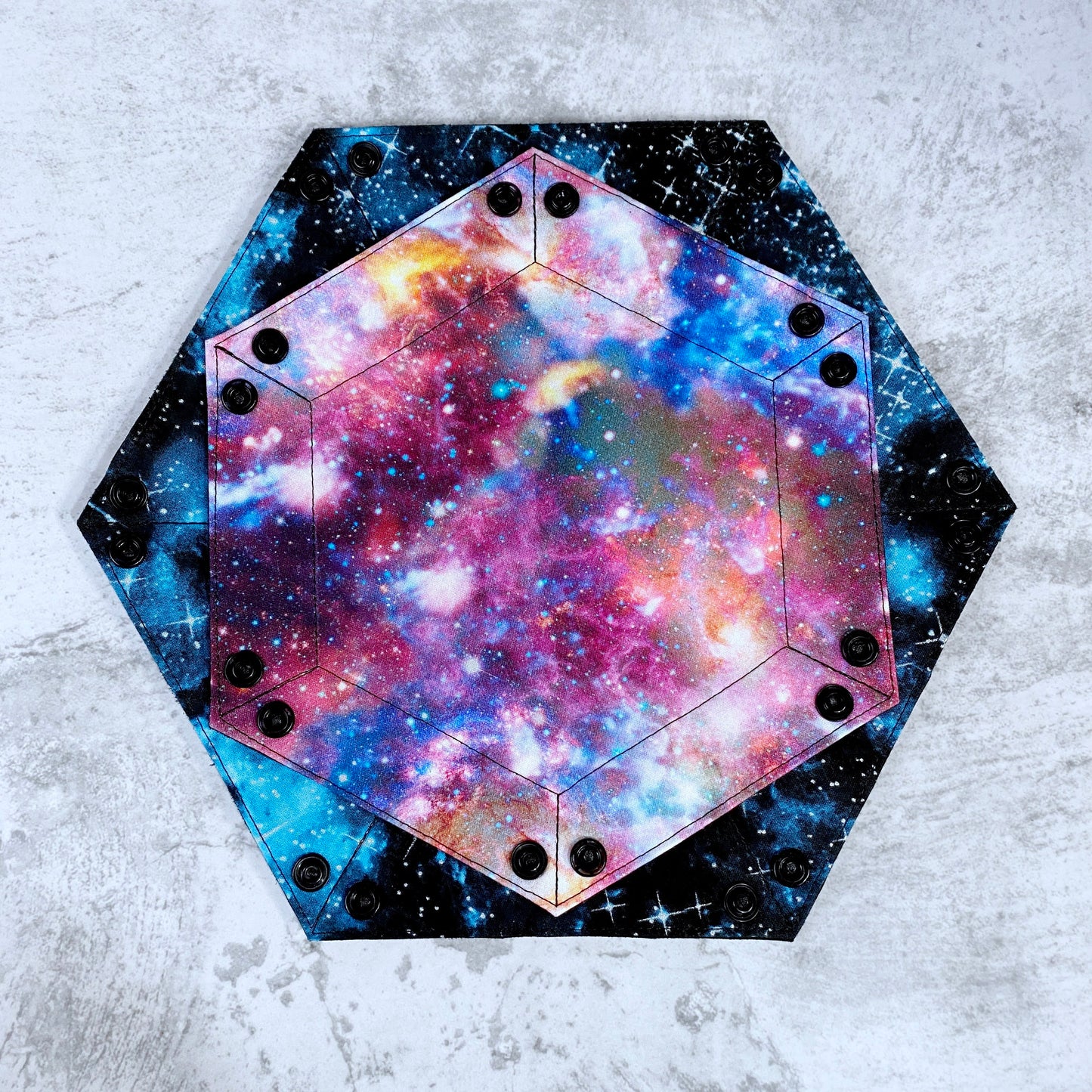 Nebula Hex Snap Dice Tray