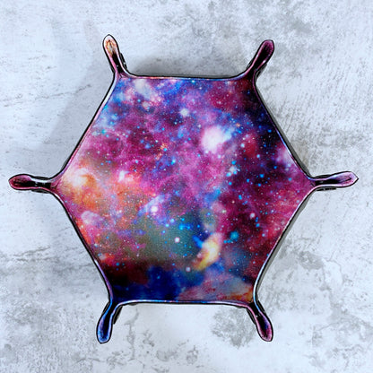 Nebula Hex Snap Dice Tray