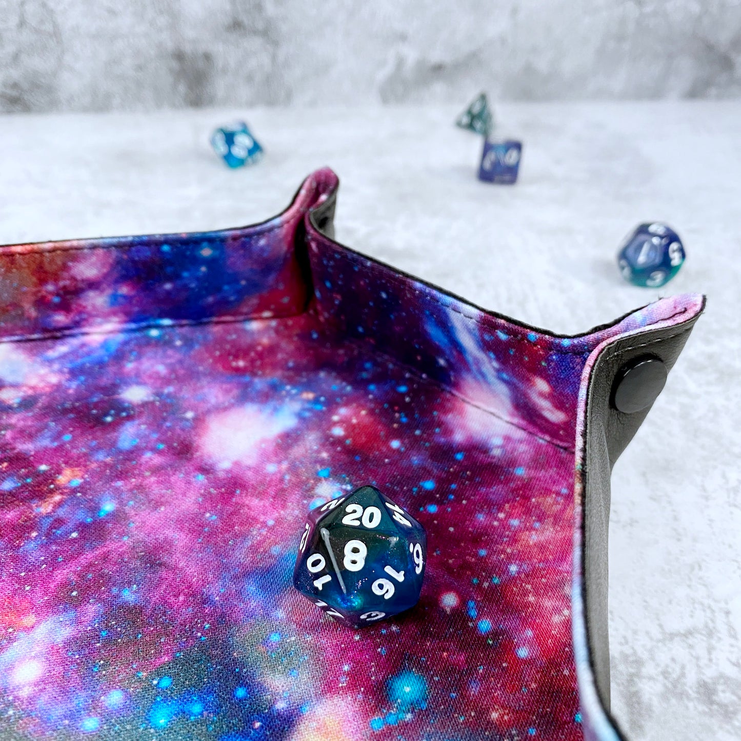 Nebula Hex Snap Dice Tray