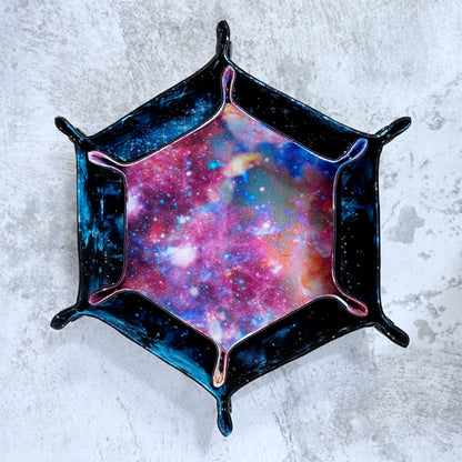 Nebula Hex Snap Dice Tray