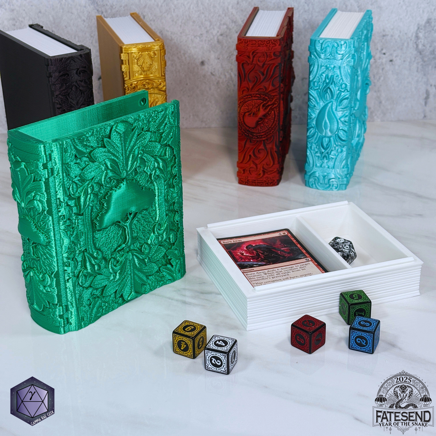 Nature Elemental Magic Storage Book