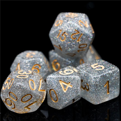 Pixie Dust Silver Dice