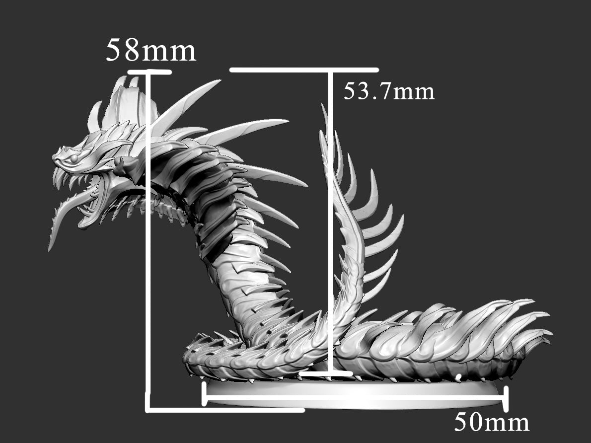 Galvanized Serpent, Mini Monster Mayhem