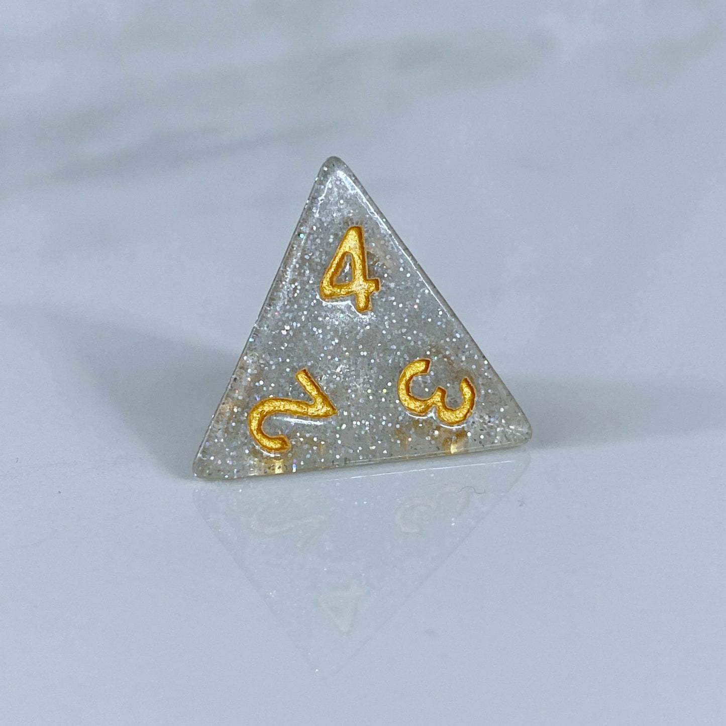 Pixie Dust Silver Dice