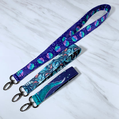 Dice Hoard Wristlet Lanyard