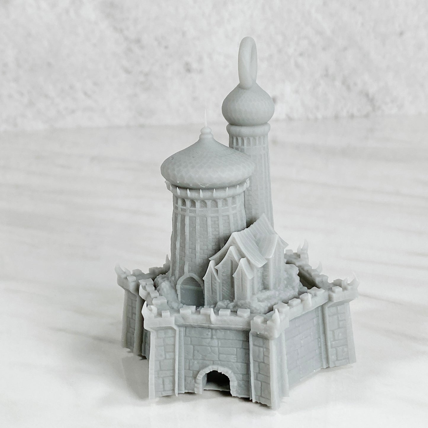 Classic Fantasy Tower Christmas Ornament