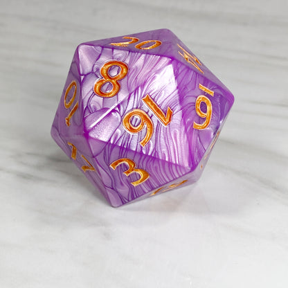 Goliath Purple Swirl 55mm D20