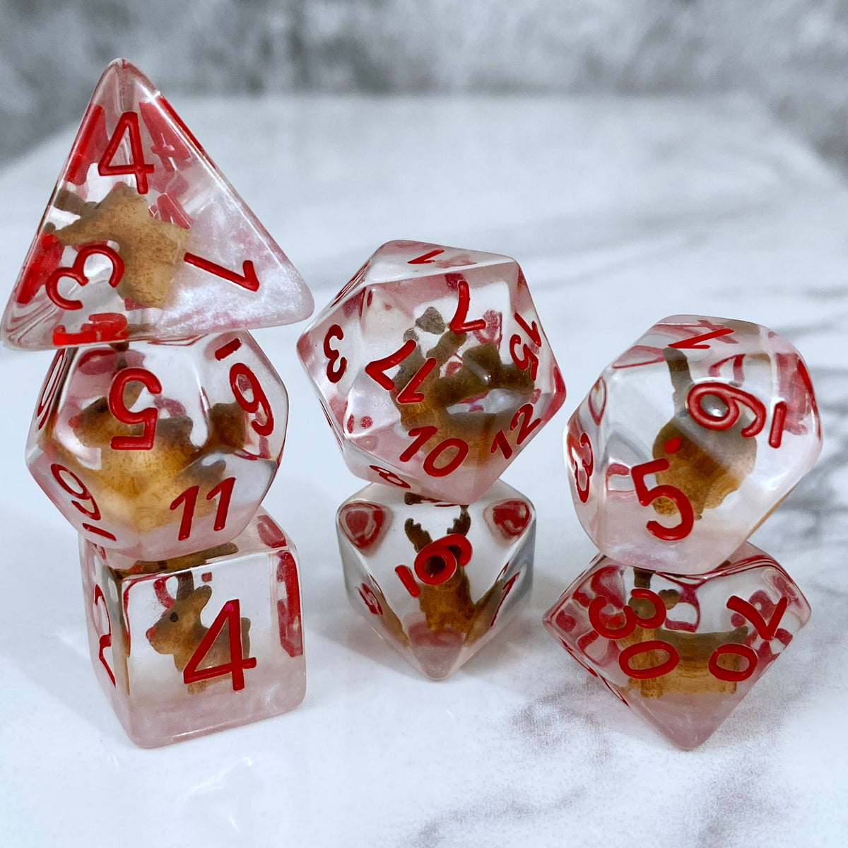 Reindeer Dice – Gamma Rae Geek