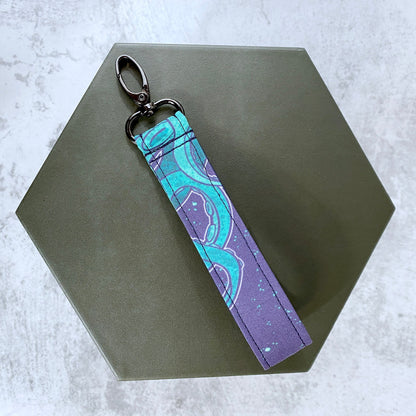 Tentacle Wristlet Key Fob, Lanyard