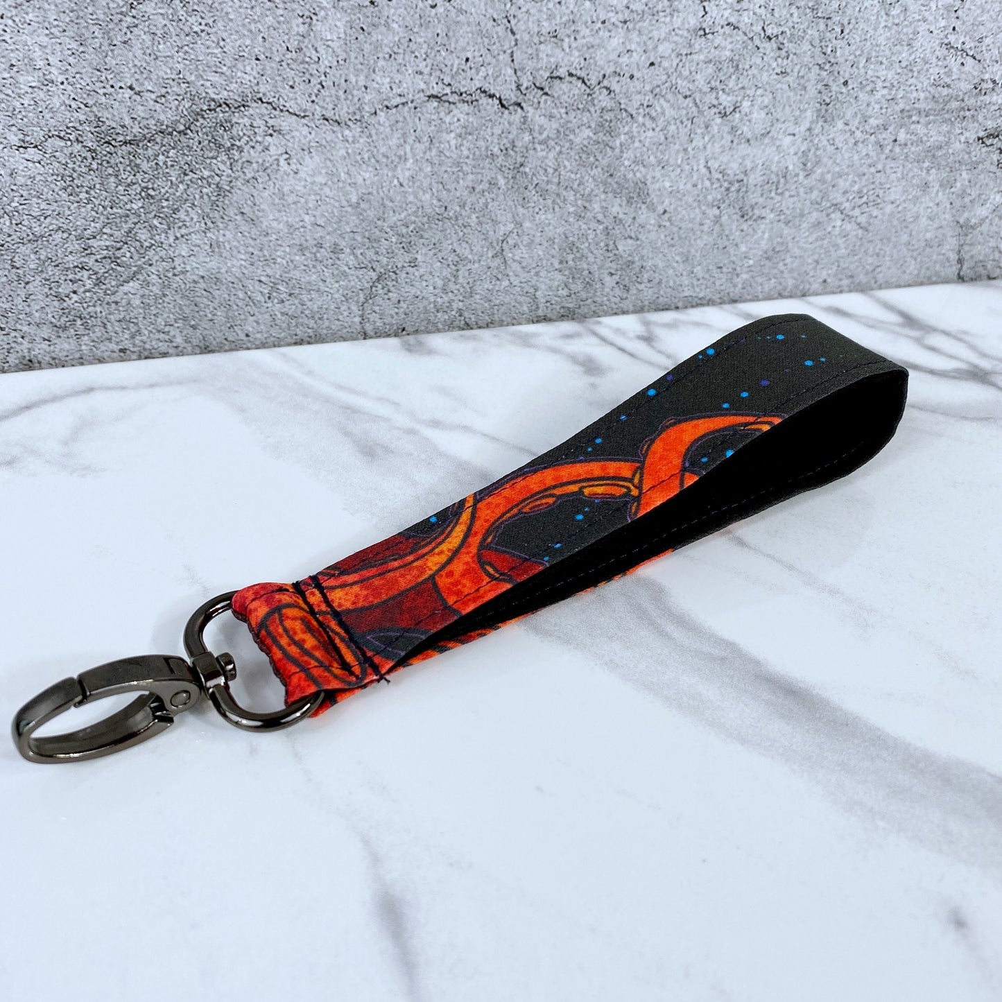 Tentacle Wristlet Key Fob, Lanyard