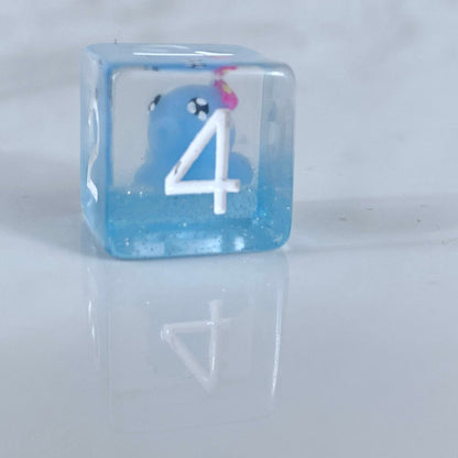 Blue Octopus Dice