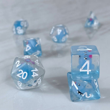 Blue Octopus Dice