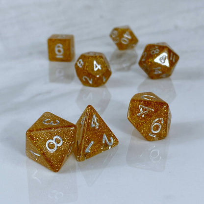 Pixie Dust Gold Dice