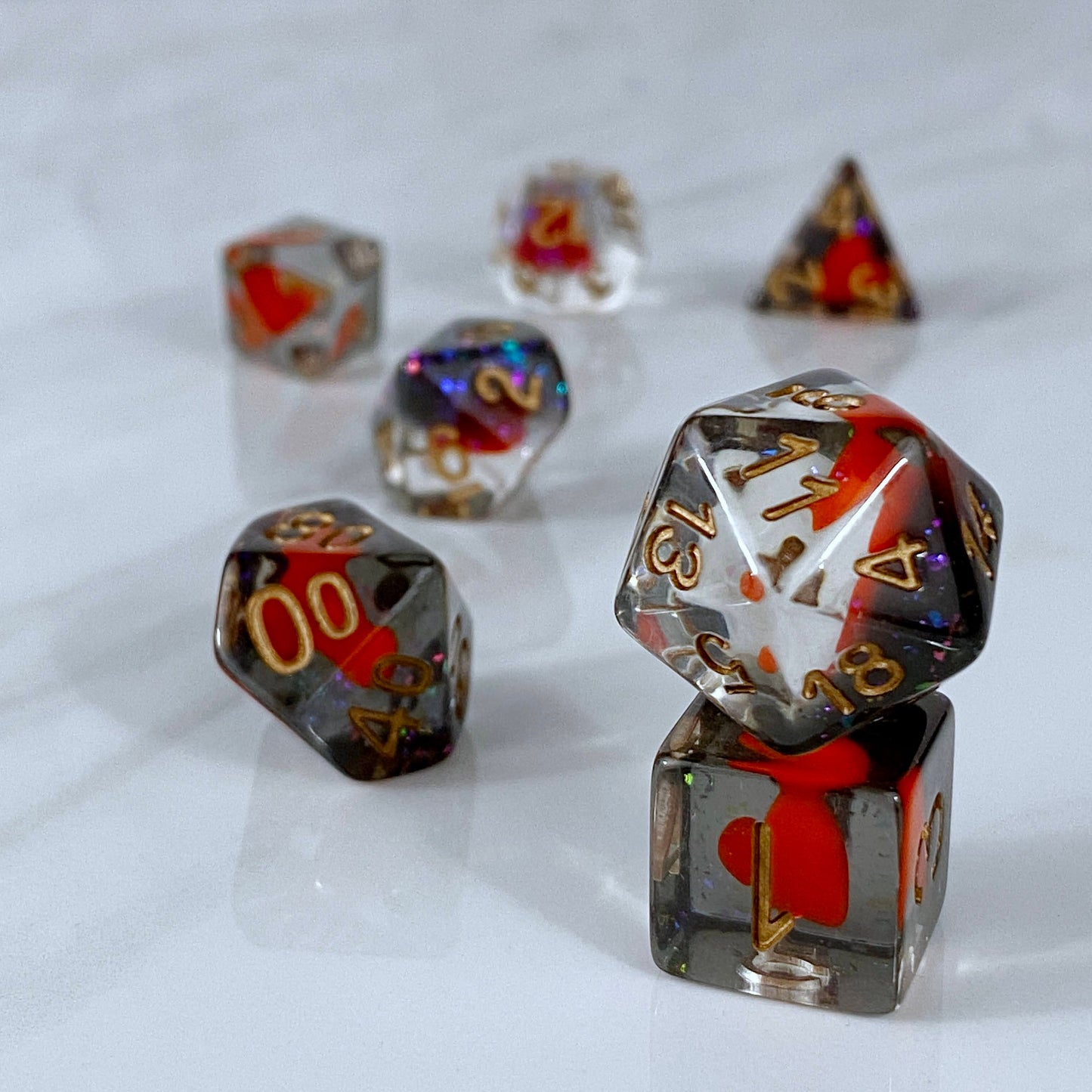 Queen of Hearts Dice