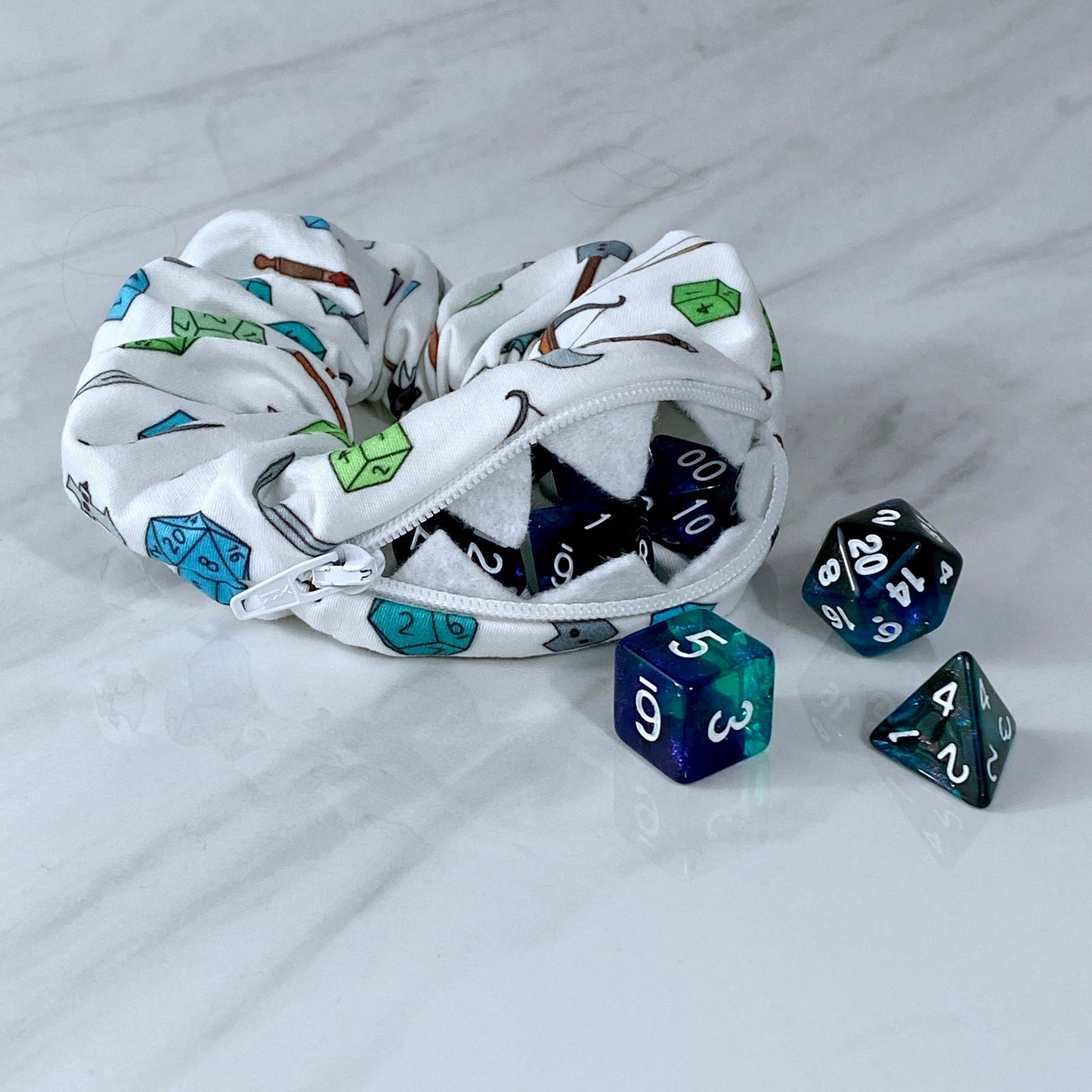 Choose Your Weapon Mimic Scrunchie