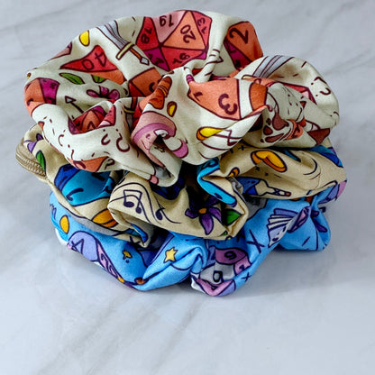 RPG Dice Mimic Scrunchie