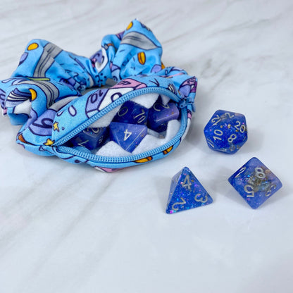 RPG Dice Mimic Scrunchie