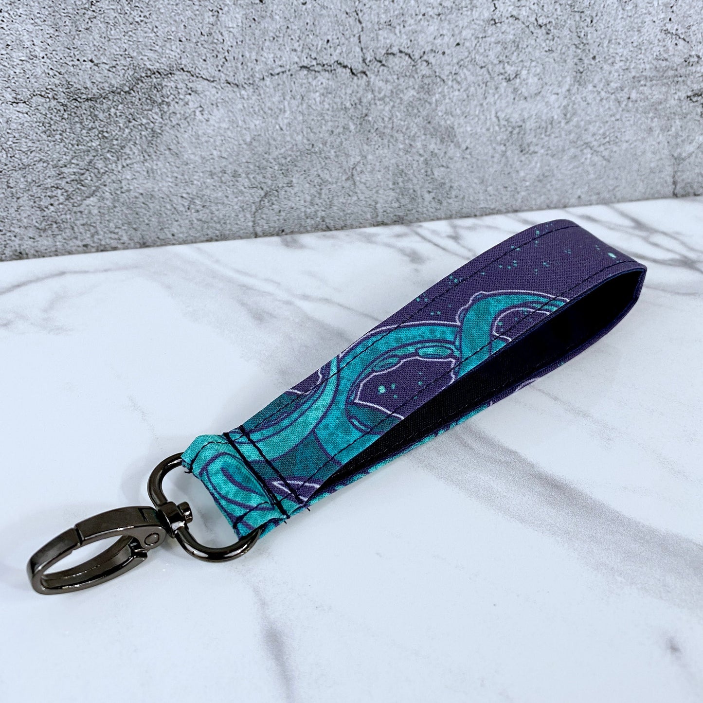 Tentacle Wristlet Key Fob, Lanyard