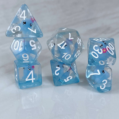 Blue Octopus Dice