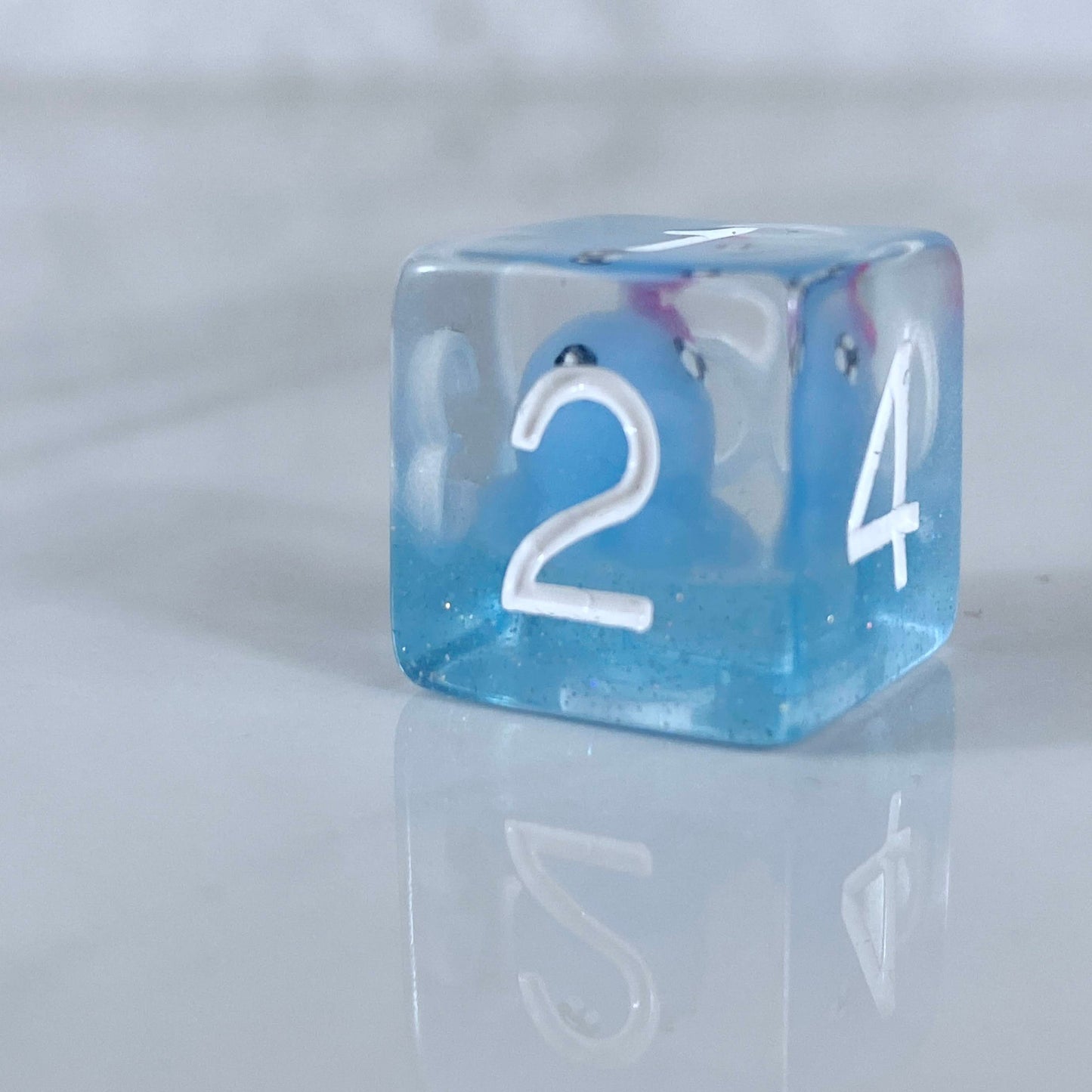 Blue Octopus Dice