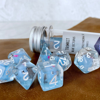 Blue Octopus Dice