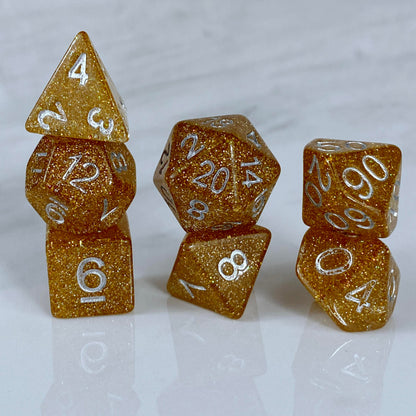 Pixie Dust Gold Dice