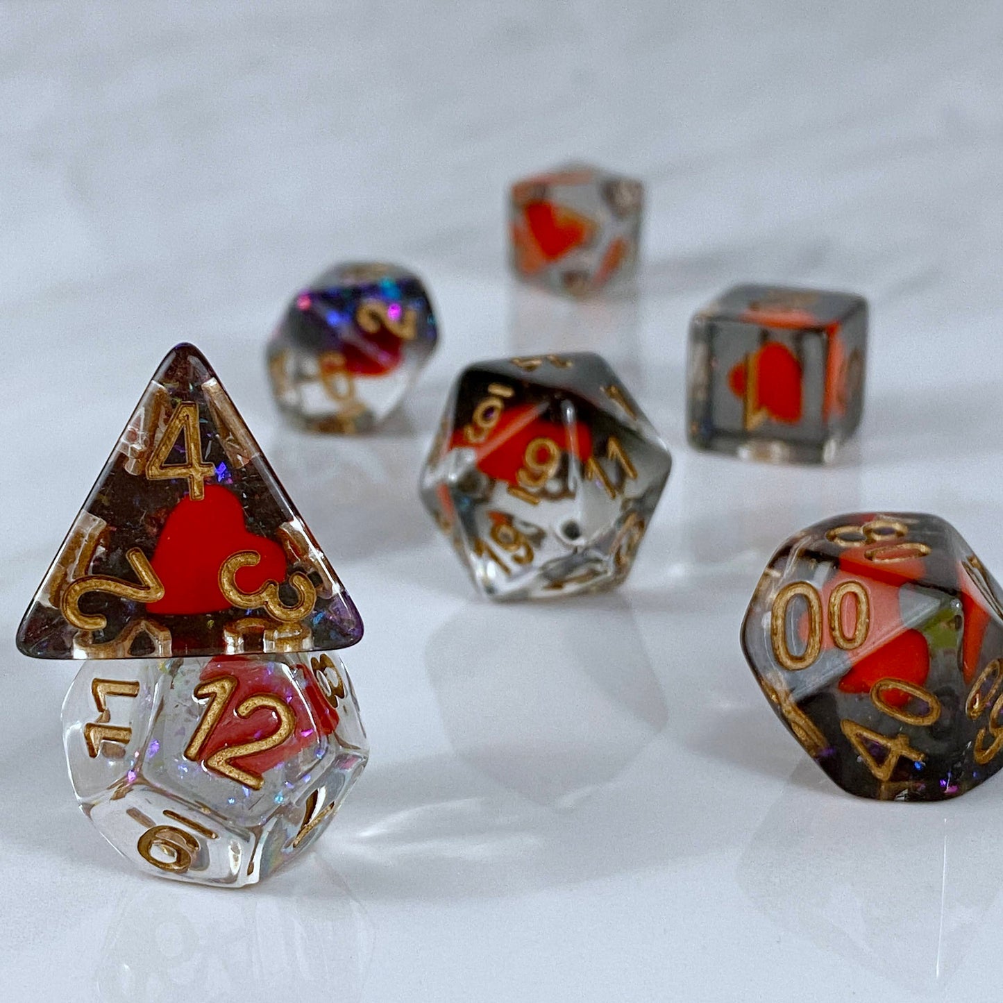 Queen of Hearts Dice