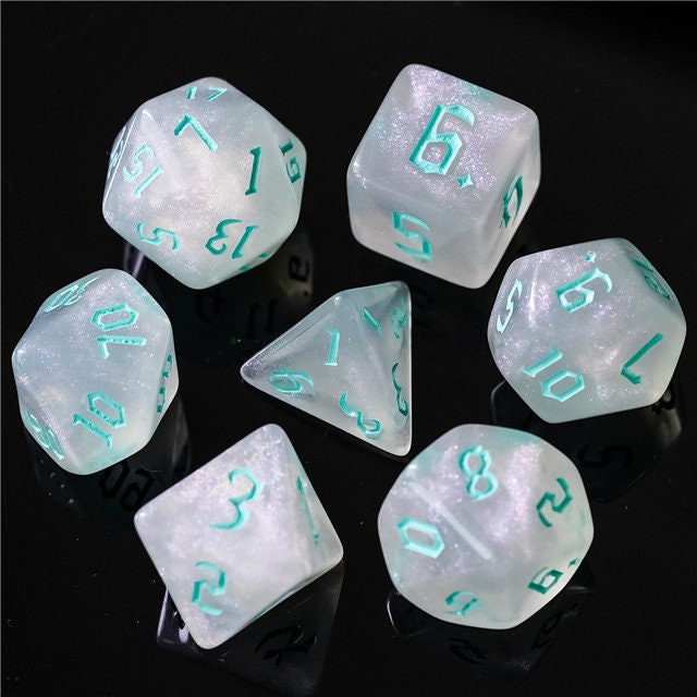 Radiant Turquoise Dice