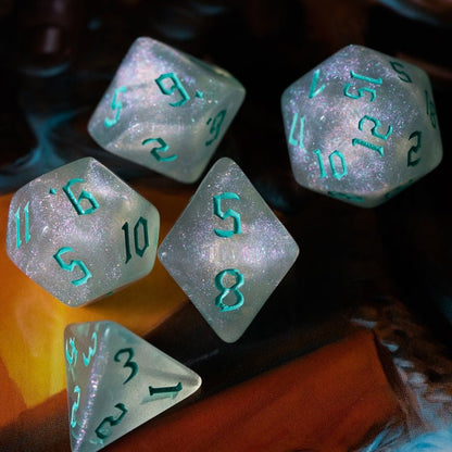 Radiant Turquoise Dice