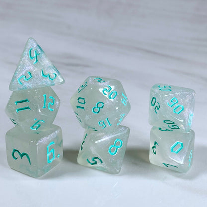 Radiant Turquoise Dice